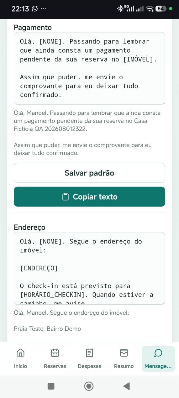 Print mobile 1 do Temporada Clara enviado por Adriano